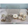 Image 1 : Glassware Pitchers + Cups and 10 Pieces Cup + Saucers