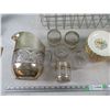 Image 2 : Glassware Pitchers + Cups and 10 Pieces Cup + Saucers