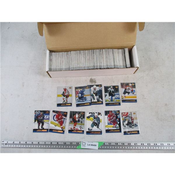 99-00 Upper Deck Series 1+2 Approx 500 Cards