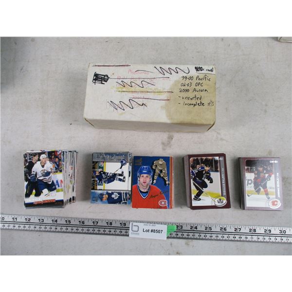 400 Count Box of Aurora, Pacific, OPC Incomplete Sets