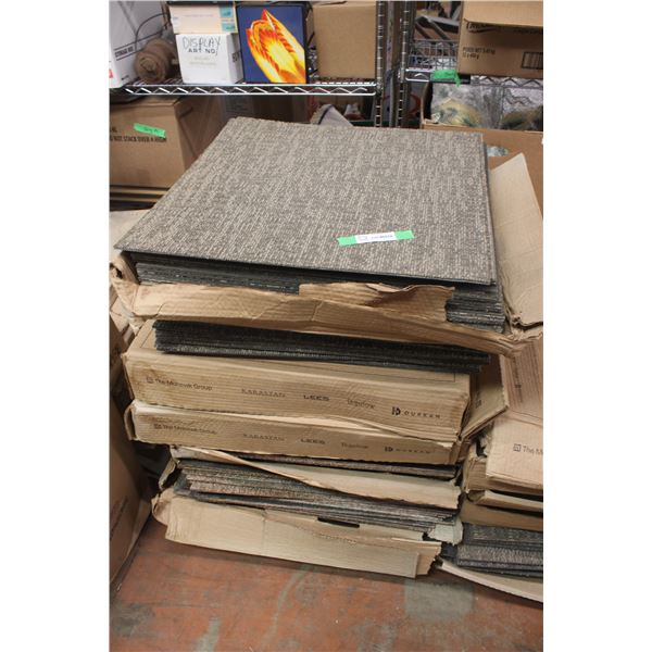 (8X THE MONEY) Indoor/Outdoor Decking Felt Tiles (160 Pieces?)