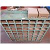 Image 1 : Wooden Parts Storage Rack 9" x 42" x 45" High