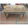 Image 1 : Vintage Wooden Table 35" x 54" x 31" High