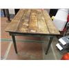 Image 3 : Vintage Wooden Table 35" x 54" x 31" High