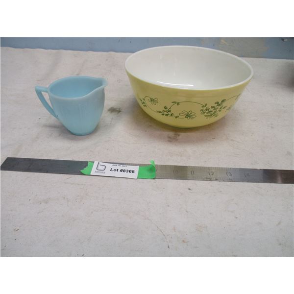 Pyrex Bowl and Cup