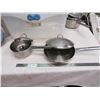 Image 3 : Rubbermaid Tub of Matching Cookware (Lagostina)