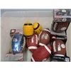 Image 2 : Plastic Tub with Wilson CFL Footballs