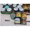 Image 3 : Large Boxes of Assorted Round Tobacco Tins