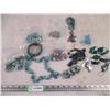 Image 1 : Costume Jewelry Lot - Blue Stones