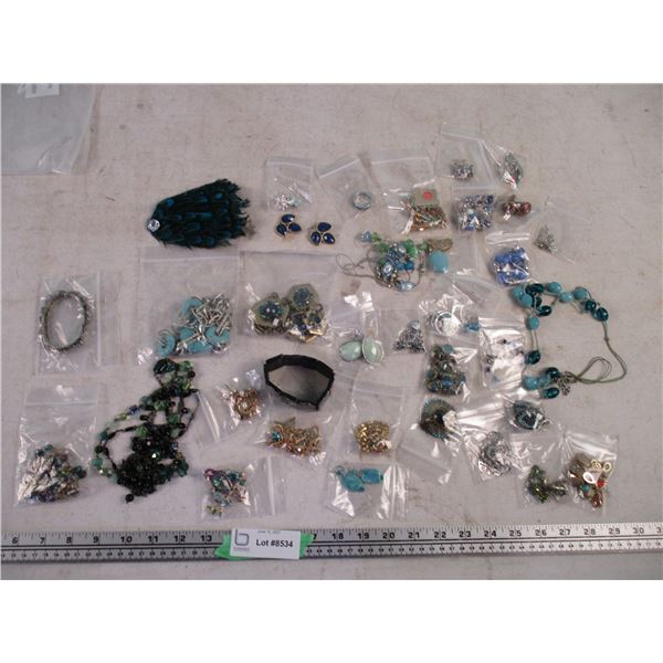 Lot of Earrings, Necklaces, Misc