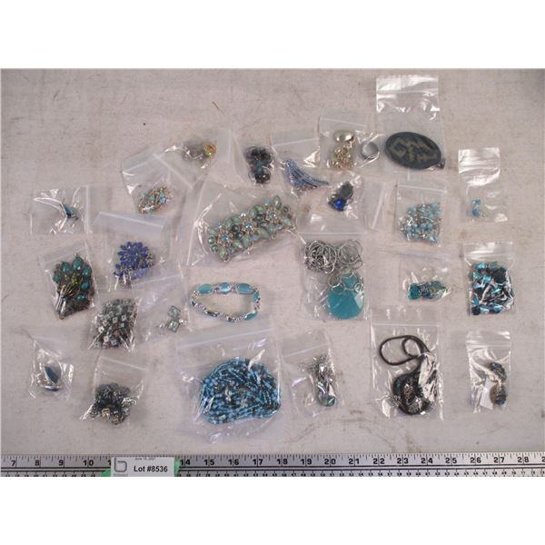 Blue Jewelry Lot