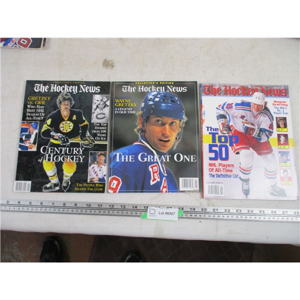 Wayne Gretzky Hockey News Magazines