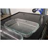 Image 2 : 2 Pyrex Glass Casserole Dishes Plates