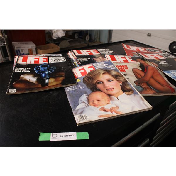 (2X THE MONEY) Life Magazines (13 Pieces)