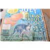 Image 2 : JOEY AUSTRALIA FRUIT BOX KANGAROO GRAPHICS ANTIQUE