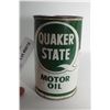 Image 1 : ANTIQUE IMPERIAL QUART ..........QUAKER STATE CANADA TIN CAN