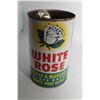 Image 2 : ANTIQUE  IMPERIAL QUART ..........WHITE ROSE OIL TIN