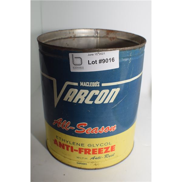 ANTIQUE MACLEODS ANTI FREEZE TIN