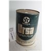 Image 1 : VINTAGE 1 LITER FULL CANADIAN TEXACO URSA   OIL TIN