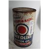 Image 1 : VINTAGE 1 QUART  CANADIAN McCOLL FRONTENAC HAVOLINE    OIL TIN