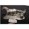 Image 1 : FABULOUS SIGNED PEWTER CHARIOT RACE STATUE