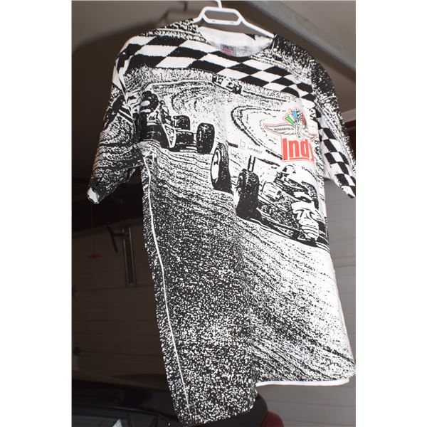 INDY 500 HOT ROD SHIRT SIZE LARGE