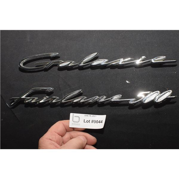 ANTIQUE SCRIPT EMBLEM LOT ---  FORD