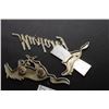 Image 2 : ANTIQUE SCRIPT EMBLEM LOT -  FORD MUSTANG