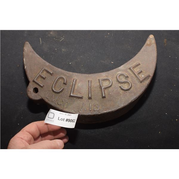RARE ECLIPSE CAST WINDMILL COUNTERWEIGHT