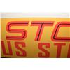 Image 2 : NOS STC SIGN METAL BUS