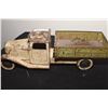 Image 4 : ANTIQUE PRESSED STEEL TOY TRUCK