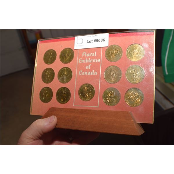 SHELL COAT OF ARMS TOKEN PLAQUE