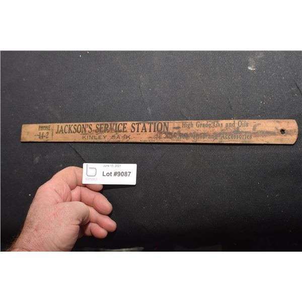 RARE FORD DIPSTICK FOR GASOLINE TANK KINLEY SASKATCHEWAN