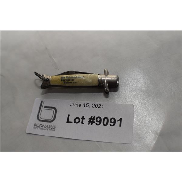 1926 BOY SCOUTS 6TH ANNUAL JAMBOREE FOLDING KNIFE