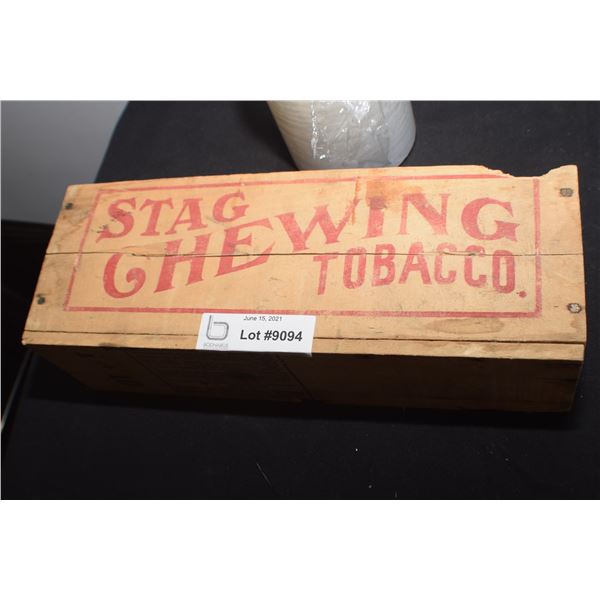 STAG CHEWING TOBACCO STORE BOX