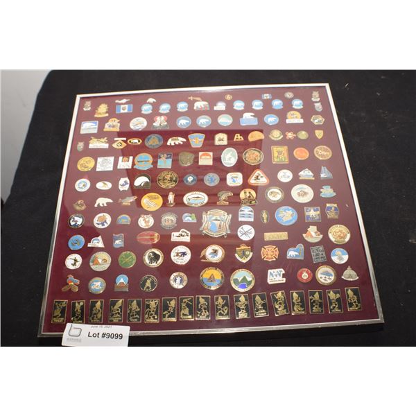 NWT NORTH WEST TERRITORIES AND YUKON PINS...OVER 100