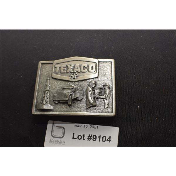 LTD EDITION BELT BUCKLE ... TEXACO