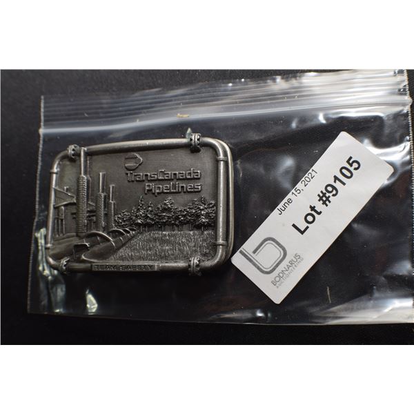 LTD EDITION BELT BUCKLE ... TRANS CANADA PIPELINE