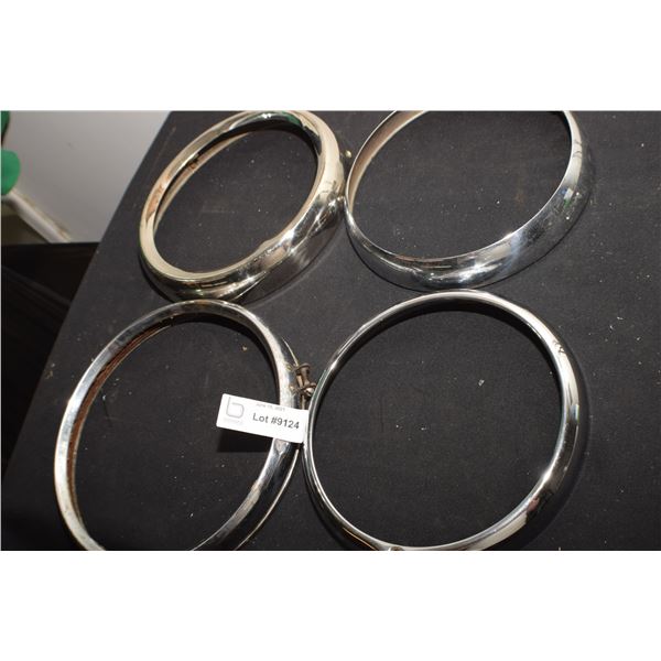 VARIOUS  HEADLIGHTS AUTOMOBILE RINGS...