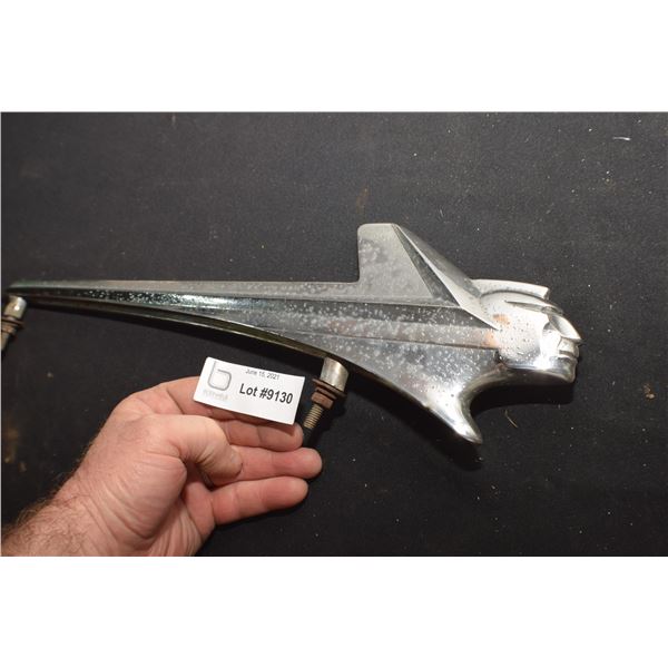 ANTIQUE HOOD ORNAMENT PONTIAC INDIAN