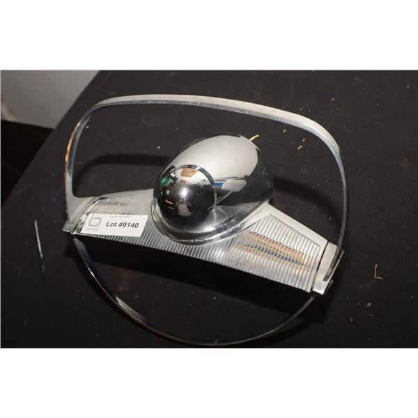 ANTIQUE CHROME STEERING WHEEL INSERT