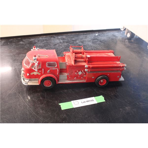 Model Built Fire Truck