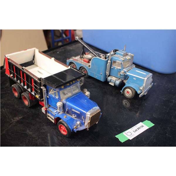 (2X THE MONEY) Tow Truck Semi and Other Semi? Built Model ?