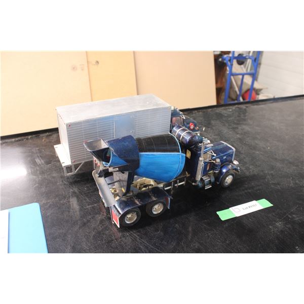 (2X THE MONEY) Semis Mixing Truck Built Models?