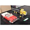 Image 1 : Model Water Truck and Model Car (Built Models)