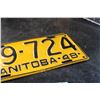Image 2 : 1948 Manitoba Licence Plate