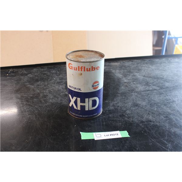 Gulflube XHD Oil Tin (Full)