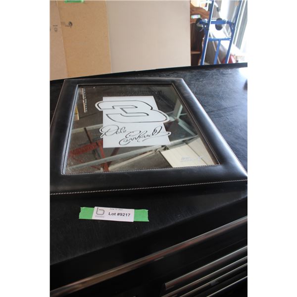 Dale Earnhardt #3 Mirror Picture in Frame