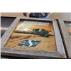 Image 3 : Sask Roughriders Tin Framed Pictures in Frames