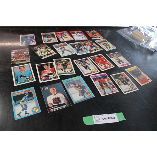1990's O-Pee-Chee 1970's-1990's Hockey Cards (24 Cards in Total)